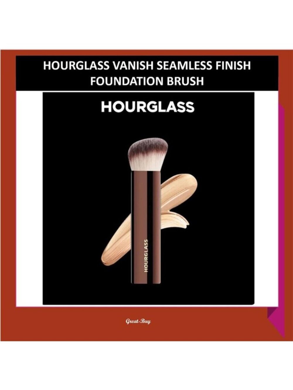 Hourglass Vanish™ Foundation Brush  Authentic MSRP $47 NEW